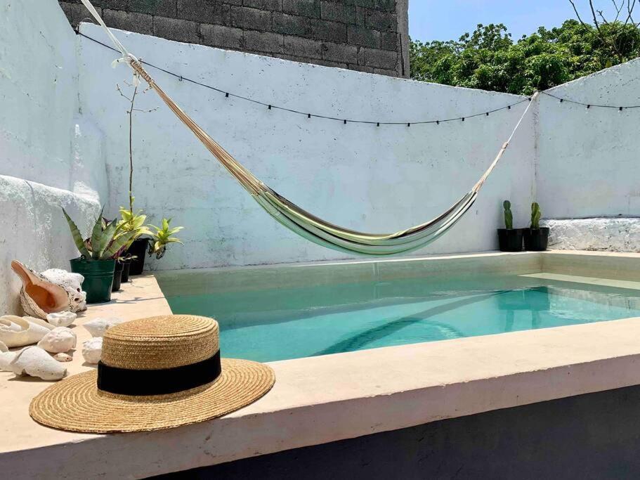 Casita Azul Colonial En El Centro De Merida. מראה חיצוני תמונה