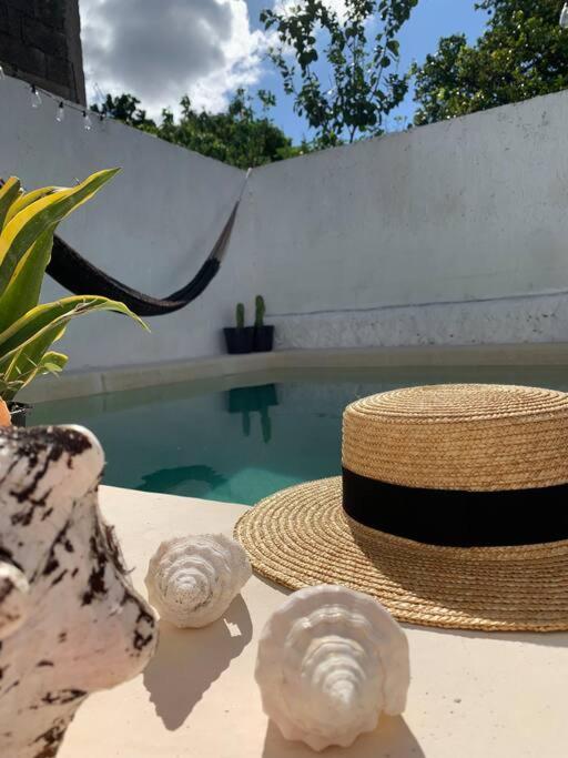 Casita Azul Colonial En El Centro De Merida. מראה חיצוני תמונה