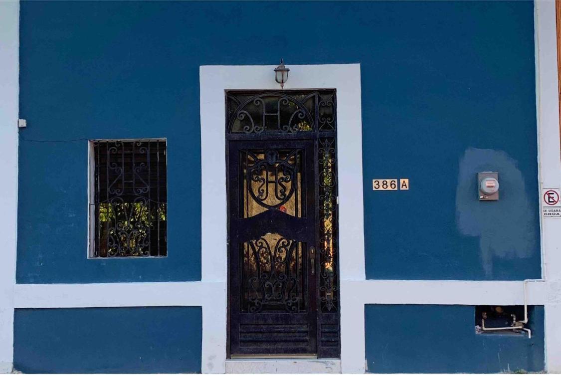 Casita Azul Colonial En El Centro De Merida. מראה חיצוני תמונה