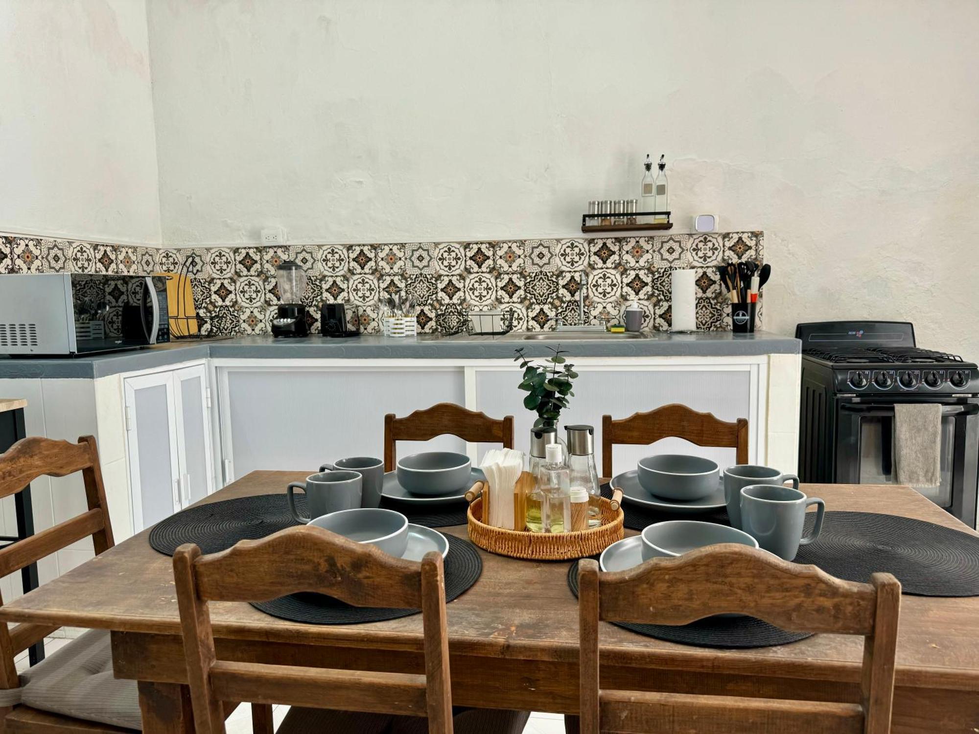 Casita Azul Colonial En El Centro De Merida. מראה חיצוני תמונה