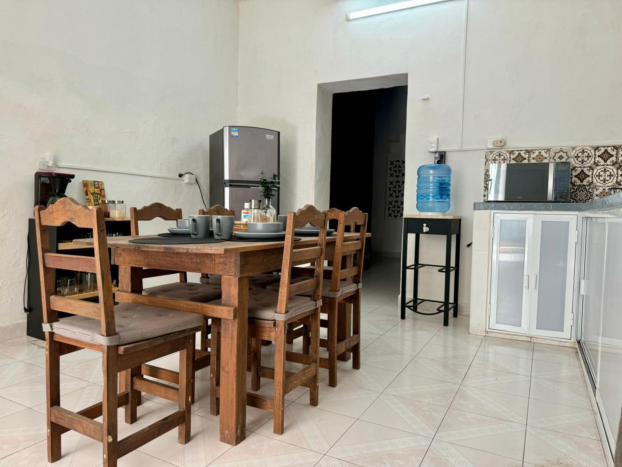 Casita Azul Colonial En El Centro De Merida. מראה חיצוני תמונה