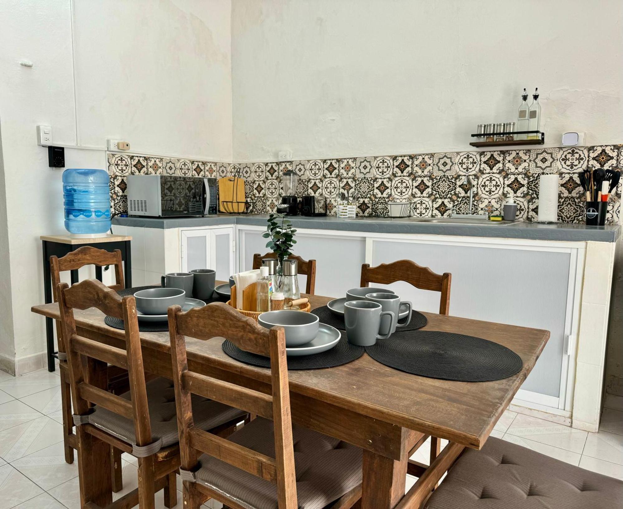 Casita Azul Colonial En El Centro De Merida. מראה חיצוני תמונה