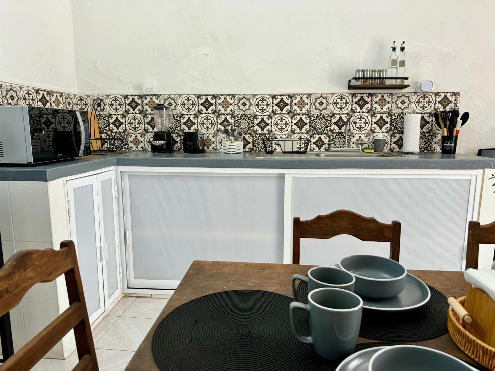 Casita Azul Colonial En El Centro De Merida. מראה חיצוני תמונה