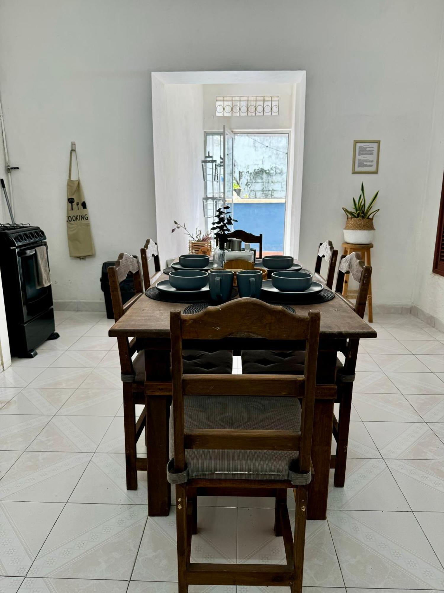 Casita Azul Colonial En El Centro De Merida. מראה חיצוני תמונה