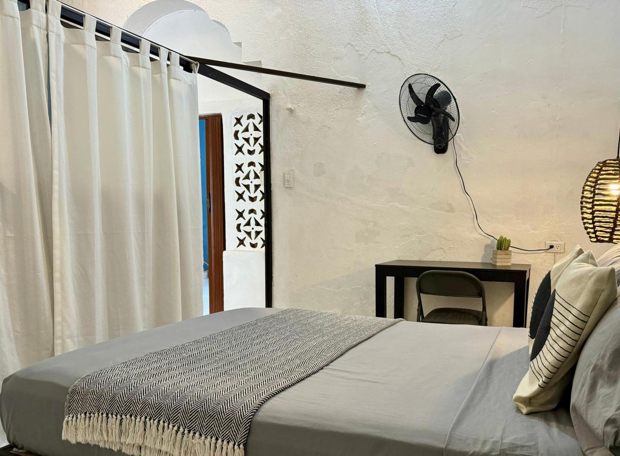 Casita Azul Colonial En El Centro De Merida. מראה חיצוני תמונה